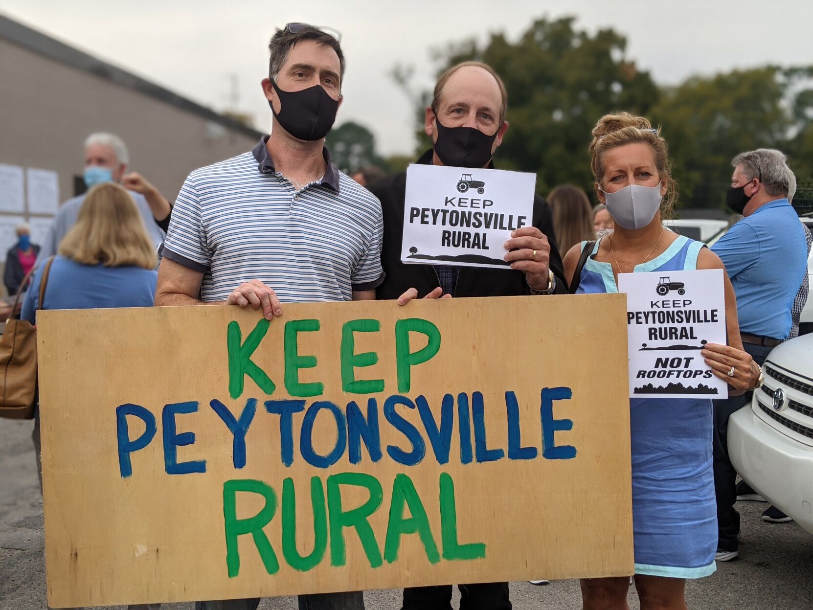 Keep Peytonsville Rural sign